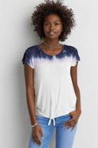American Eagle Outfitters Ae Tie Front T-shirt