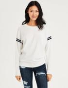 American Eagle Outfitters Ae Ahhmazingly Soft Arm Stripe Crew