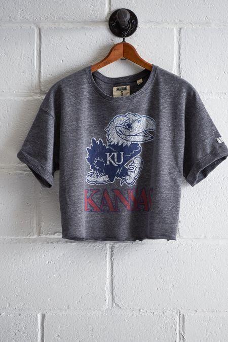 Tailgate Women's Kansas Cropped Sweatshirt