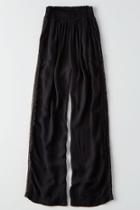 American Eagle Outfitters Don't Ask Why Lace-inset Wide Leg Pant