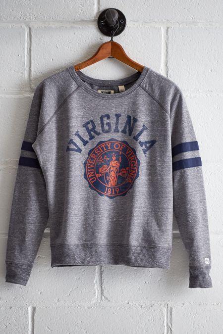 Tailgate Women's Uva Crewneck Sweatshirt