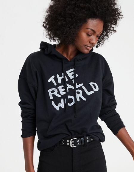 American Eagle Outfitters Ae X Mtv Graphic Hoodie