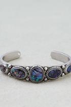 American Eagle Outfitters Ae Abalone Stones Cuff