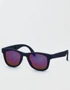 American Eagle Outfitters Foldable Navy Classic Sunglasses