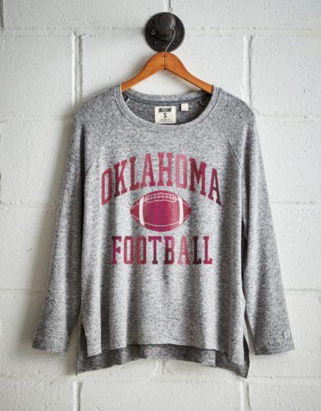 Tailgate Women's Oklahoma Plush Tee