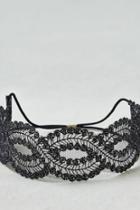 American Eagle Outfitters Ae Black Lace Headband