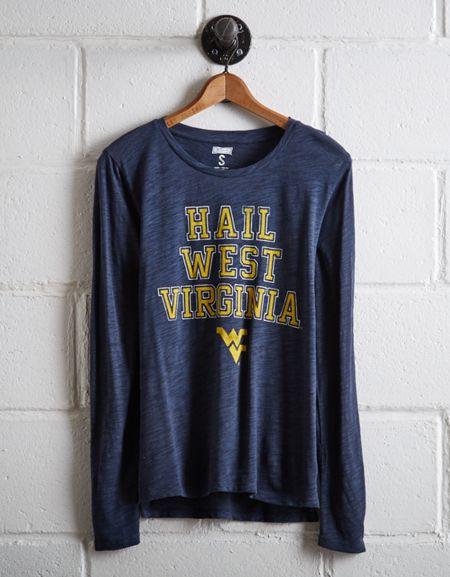 Tailgate Women's Wvu Long Sleeve T-shirt