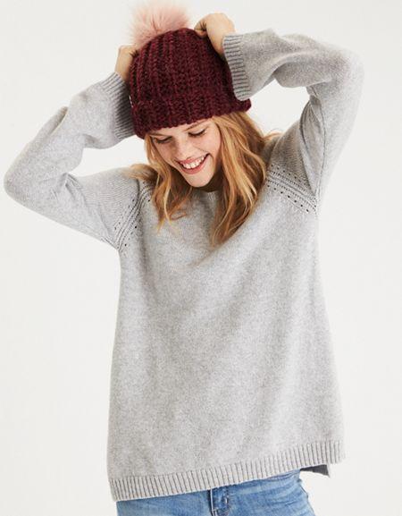 American Eagle Outfitters Ae Strappy V-back Pullover