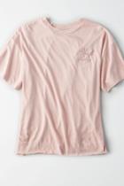 American Eagle Outfitters Ae Embroidered T-shirt