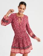 American Eagle Outfitters Ae Smocked Waist Dress