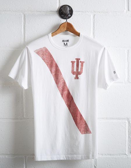 Tailgate Men's Indiana Hoosiers Stripe T-shirt