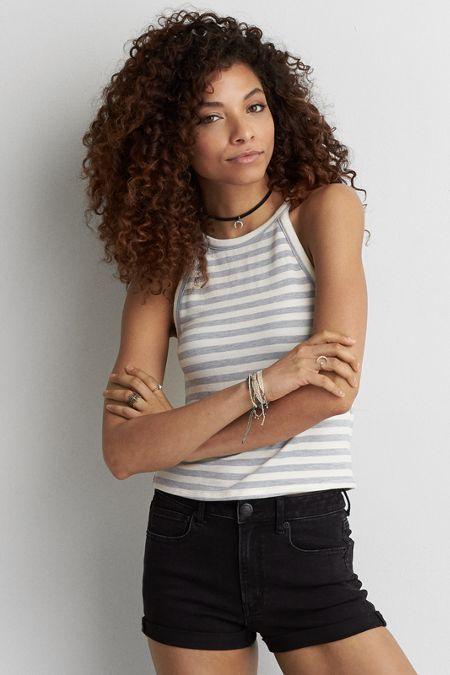 American Eagle Outfitters Ae Soft & Sexy Terry Tank