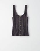 American Eagle Outfitters Ae Button Front Tank