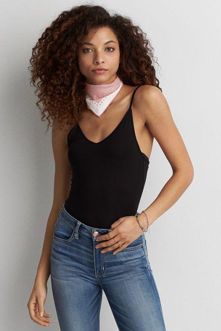 American Eagle Outfitters Ae Lettuce Hem Cami