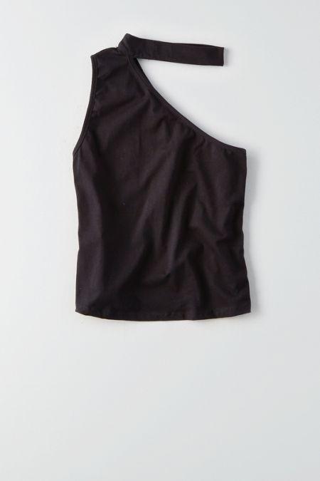 American Eagle Outfitters Don't Ask Why One Shoulder Choker Tank
