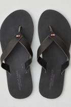 American Eagle Outfitters Ae Folded Strap Leather Flip Flop