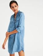 American Eagle Outfitters Ae Solid Tencel T-shirt Dress