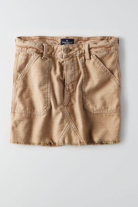 American Eagle Outfitters Ae Hi-rise Military Skirt