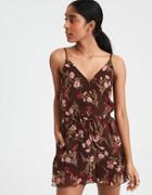 American Eagle Outfitters Ae Strappy Wrap Skirty Romper