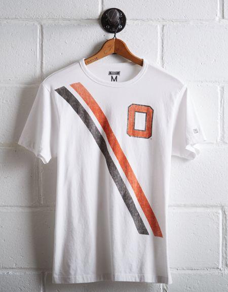 Tailgate Men's Oklahoma State Stripe T-shirt