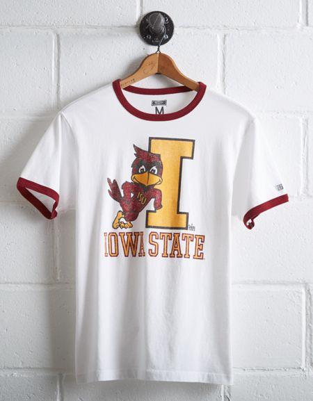 Tailgate Men's Isu Cyclones Ringer T-shirt