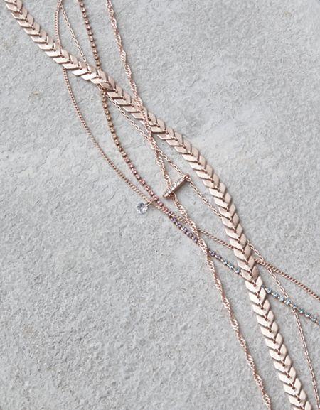 American Eagle Outfitters Ae Necklaces 5-pack