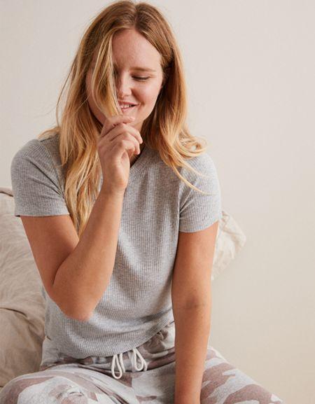 Aerie Real Soft(r)?ribbed Baby Tee