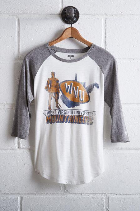 Tailgate Wvu Baseball Shirt