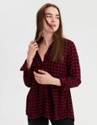 American Eagle Outfitters Ae Ahhmazingly Soft Plaid Popover Babydoll Top