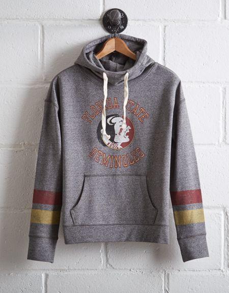 Tailgate Women's Florida State Cowl Neck Hoodie