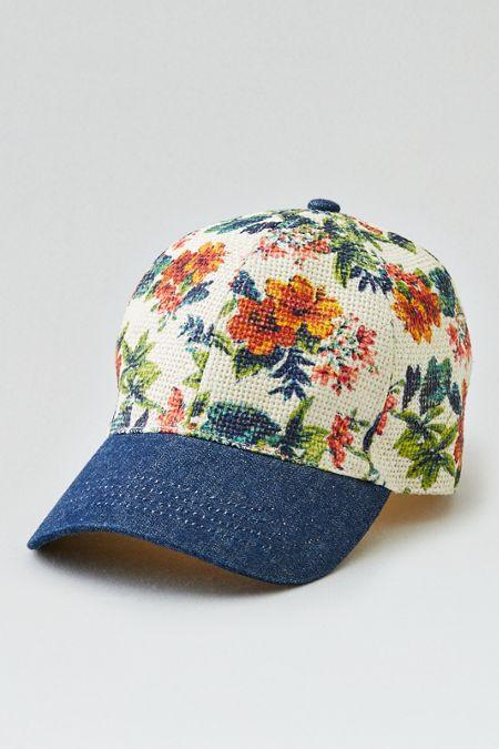 American Eagle Outfitters Ae Floral Baseball Hat