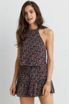 American Eagle Outfitters Ae Floral Halter Top