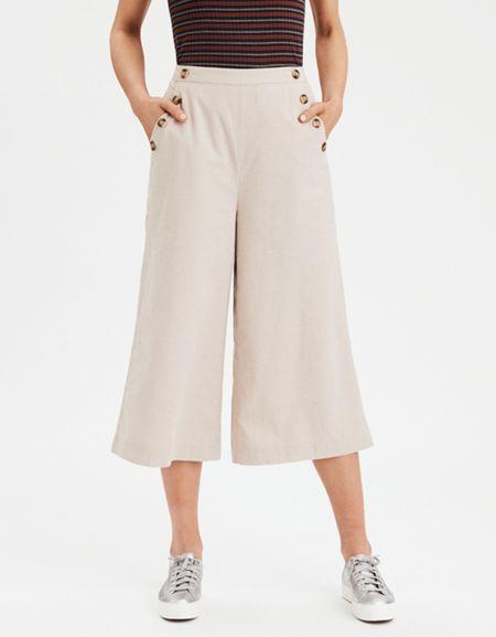 American Eagle Outfitters Ae Button Pocket Pant
