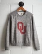 Tailgate Women's Oklahoma Boyfriend Sweatshirt