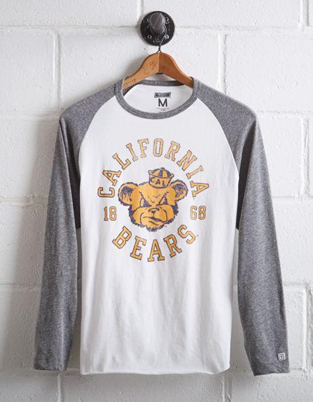 Tailgate Men's Uc Berkeley Baseball Shirt