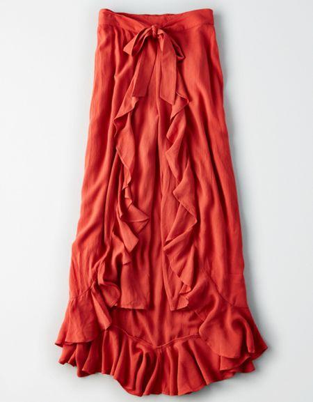 American Eagle Outfitters Ae Ruffle Tulip Pants