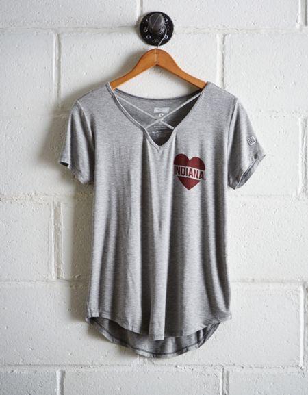 Tailgate Women's Indiana Cage Front Tee