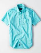 American Eagle Outfitters Ae Surf Short Sleeve Shirt