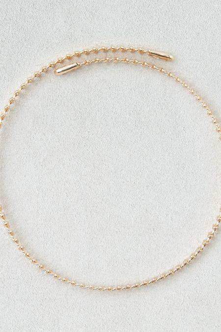 American Eagle Outfitters Ae Loop Metal Collar Necklace