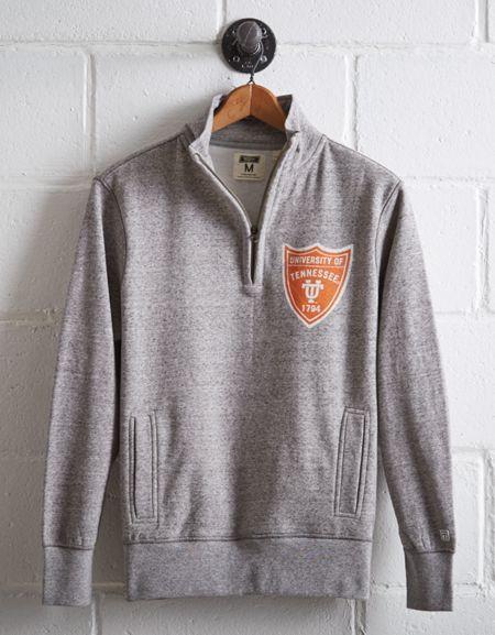 Tailgate Men's Tennessee Half-zip Fleece Popover