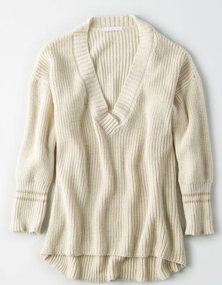 American Eagle Outfitters Don't Ask Why Stripe Sweater