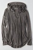 American Eagle Outfitters Don't Ask Why Oversized V-neck Hoodie