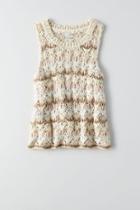 American Eagle Outfitters Ae Crochet Stitch Sweater Tank
