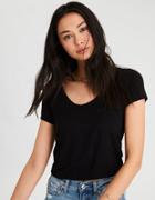 American Eagle Outfitters Ae Soft & Sexy Fitted Baby Tee