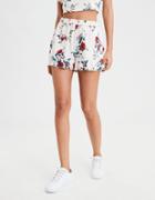 American Eagle Outfitters Ae Side Ruffle Floral Short