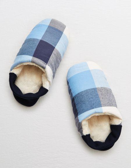 Aerie Real Soft Flannel Slipper