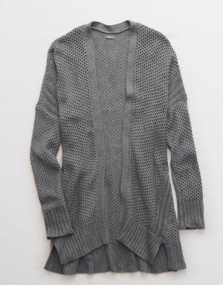 Aerie Cozy Texture Cardigan