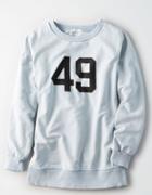 American Eagle Outfitters Don't Ask Why Blousson Sleeve Boyfriend Sweatshirt