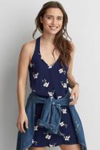 American Eagle Outfitters Ae Strappy Back Shift Dress