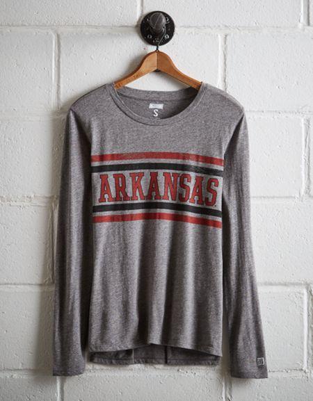 Tailgate Women's Arkansas Long Sleeve T-shirt
